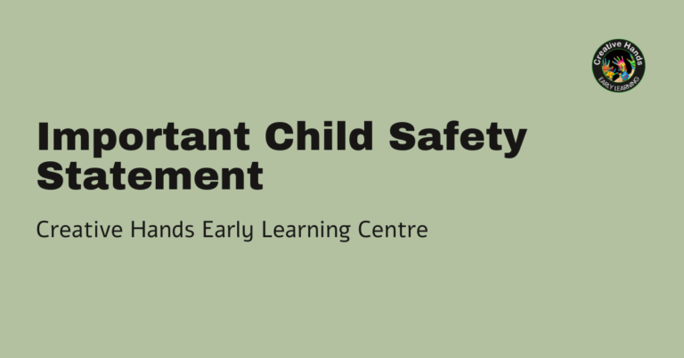 child safety early learning